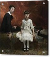Portrait Of Edouard And Marie-louise Pailleron Acrylic Print