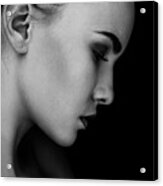 Project Faces [lucia] #1 Acrylic Print