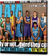 Ready Or Not Here They Come! Nba Rookies Slam Cover #1 Acrylic Print