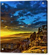 Santa Monica Bay Sunset - 10.1.18 # 1 Acrylic Print