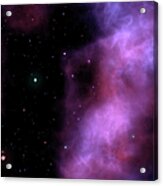 Space With Stars #1 Acrylic Print