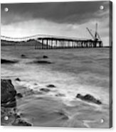 The Abandoned Pier #1 Acrylic Print