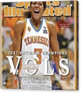 University Of Tennessee Candace Parker, 2007 Ncaa National Sports Illustrated Cover #1 Acrylic Print