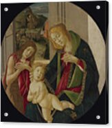 Virgin And Child With John The Baptist #1 Acrylic Print