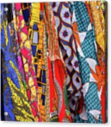 West African Apparel For Sale At An #1 Acrylic Print