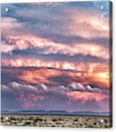 West Texas Sunset #1 Acrylic Print