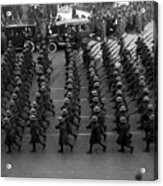 Wwi, Nyc, 369th Infantry Marching, 1919 #1 Acrylic Print