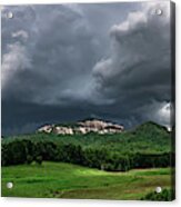 Landscapes Near Lake Jocassee And Table Rock Mountain South Caro #10 Acrylic Print