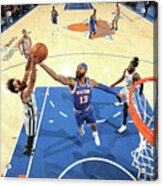 San Antonio Spurs V New York Knicks Acrylic Print