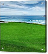 10th Hole At Pebble Beach Golf Links Acrylic Print