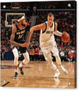 Dallas Mavericks V New Orleans Pelicans #12 Acrylic Print