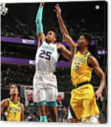 Indiana Pacers V Charlotte Hornets Acrylic Print