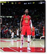 Cleveland Cavaliers V Atlanta Hawks Acrylic Print