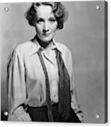 Marlene Dietrich . #15 Acrylic Print