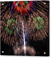 Seattle Lake Union 4th Of July Fireworks #15 Acrylic Print