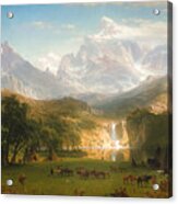 The Rocky Mountains, Lander's Peak #17 Acrylic Print