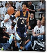 Memphis Grizzlies V San Antonio Spurs - #18 Acrylic Print