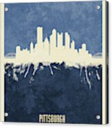 Pittsburgh Pennsylvania Skyline #19 Acrylic Print
