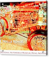 1921 Rolls Royce Classic Automobile Acrylic Print