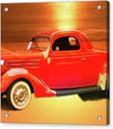 1936 Sunny Ford Coupe Acrylic Print