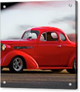 1937 Chevrolet Master Deluxe Coupe Acrylic Print