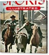 1954 Calgary Stampede Sports Illustrated Cover Acrylic Print