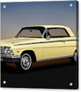 1962 Chevrolet Impala Super Sport 2 Door Hardtop  -  1962chevyimpalasupersporthdtp172070 Acrylic Print