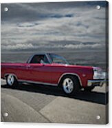 1965 Red El Camino Acrylic Print