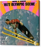 1972 Sapporo Olympic Games Preview Issue Sports Illustrated Cover Acrylic Print