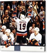 1983 Stanley Cup Finals - Game 4 Acrylic Print