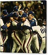 1986 World Series Mets Acrylic Print