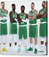 2018-19 Boston Celtics Media Day Acrylic Print