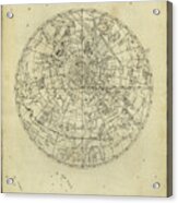 Antique Astronomy Chart I #2 Acrylic Print