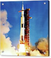 Apollo 11 Launch #2 Acrylic Print