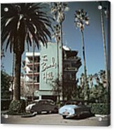 Beverly Hills Hotel Acrylic Print