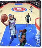 Boston Celtics V Detroit Pistons Acrylic Print