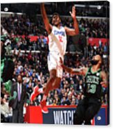 Boston Celtics V La Clippers Acrylic Print