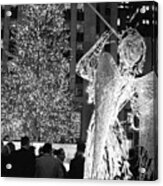 Christmas Tree At Rockefeller Center #2 Acrylic Print