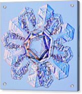 Double Snowflake #2 Acrylic Print