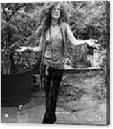 Janis Joplin At The Chelsea Hotel #2 Acrylic Print