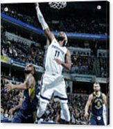 Memphis Grizzlies V Indiana Pacers Acrylic Print