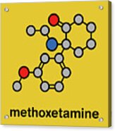 Methoxetamine Recreational Designer Drug #2 Acrylic Print