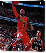 San Antonio Spurs V Chicago Bulls #2 Acrylic Print