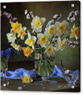 Still Life With Spring Flowers #2 Acrylic Print