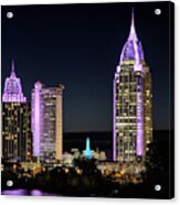 The Mobile Skyline #1 Acrylic Print