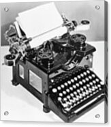 Typewriter #2 Acrylic Print
