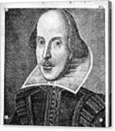William Shakespeare, English #2 Acrylic Print