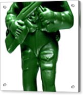 Plastic Toy Soldier #20 Acrylic Print