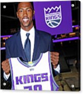 2017 Sacramento Kings Draft Picks Acrylic Print