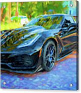 2019 Chevrolet Corvette Zr1 117 Acrylic Print